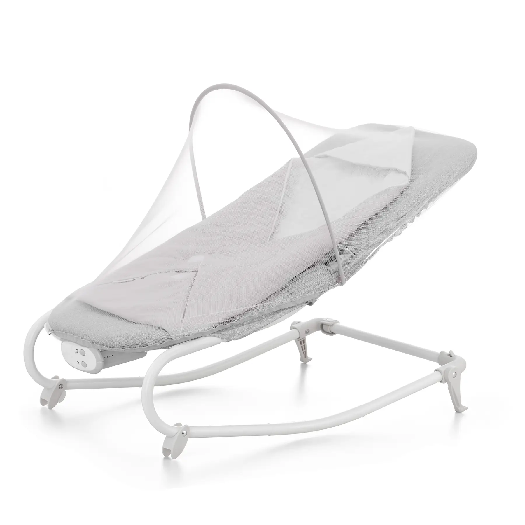 Шезлонг-гойдалка Kinderkraft Felio 2 Stone Grey